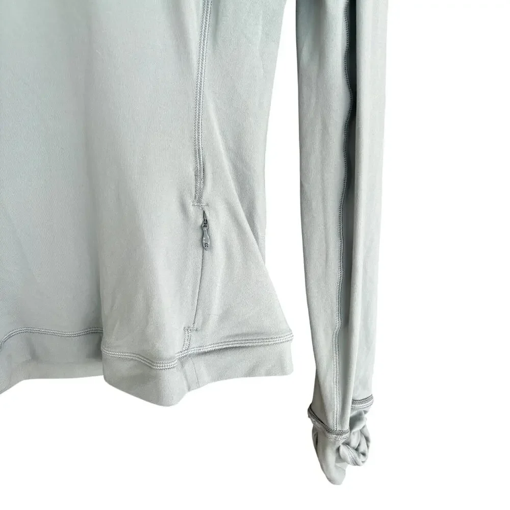 Lululemon It’s Rulu Run Long Sleeve Hoodie 4 Misty Glade Green Top Shirt
